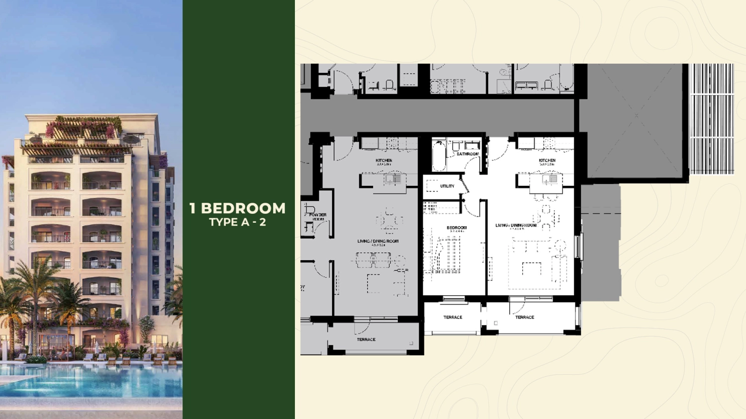 1 BR - Type A